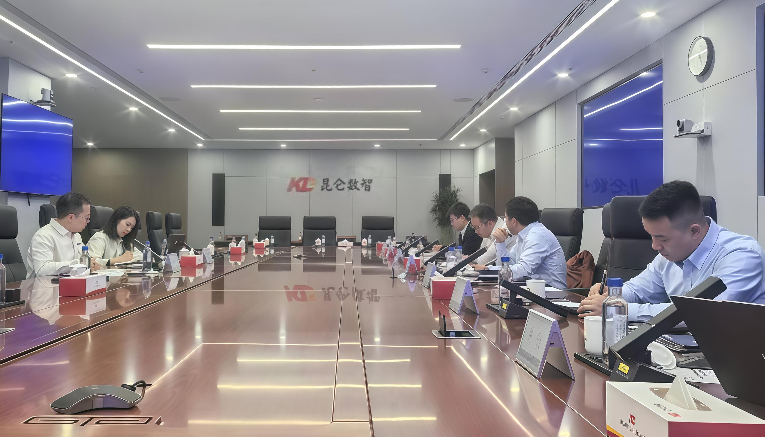 谋远共赢，共筑行业智能化新未来 | 曾琦军副总裁一行赴昆仑数智参观交流