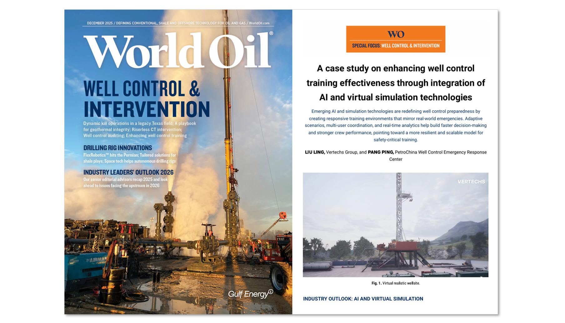 《世界石油》（World Oil）案例 | 维泰XRSim工程仿真模拟系统重塑井控培训与协同决策模式